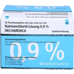 Natriumchlorid-Lösung 0.9% Deltamedica Luer -Lo Pl 100 ML