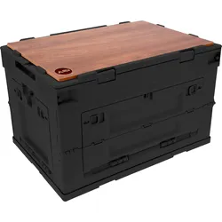 Berger CamperBox XL faltbare Multifunktions- und Aufbewahrungsbox Schwarz