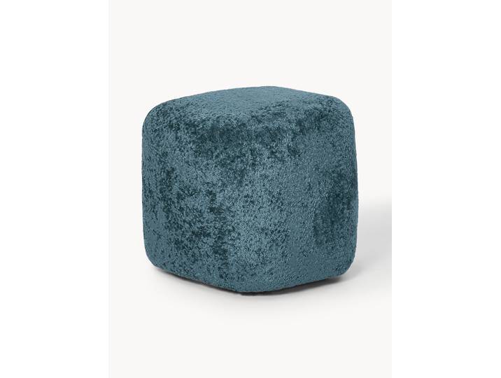 Hohe Ottomane Wolke aus Teddy-Bouclé