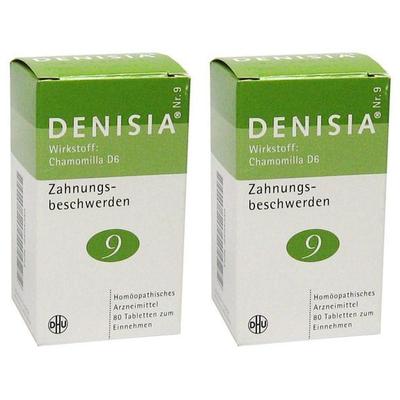 Denisia 9 Zahnungsbeschwerden Tabletten 2x 2x80 St