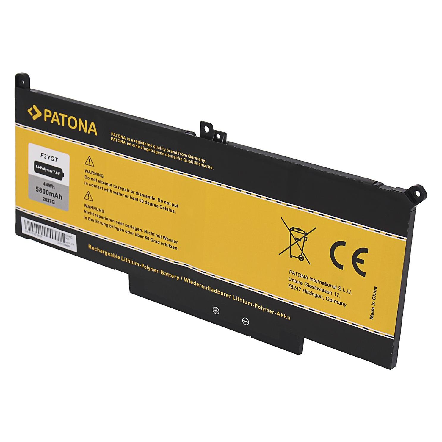 Patona Akku Dell F3YGT (4 Zellen, 5800 mAh) (2837)