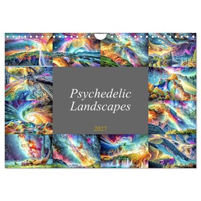 Psychedelic Landscapes (Wall Calendar 2027 DIN A4 landscape), CALVENDO 12 Month Wall Calendar