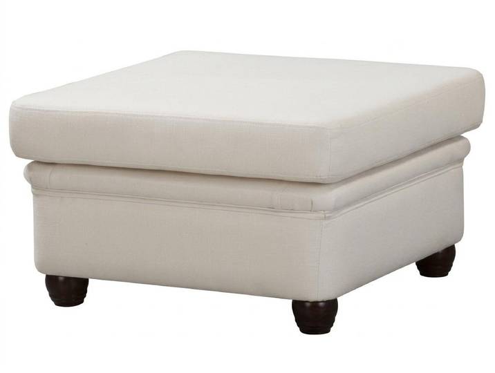 JVmoebel Hocker Beiger quadratischer Hocker weicher Textilhocker für das Wohnzimmer, Made in Europa