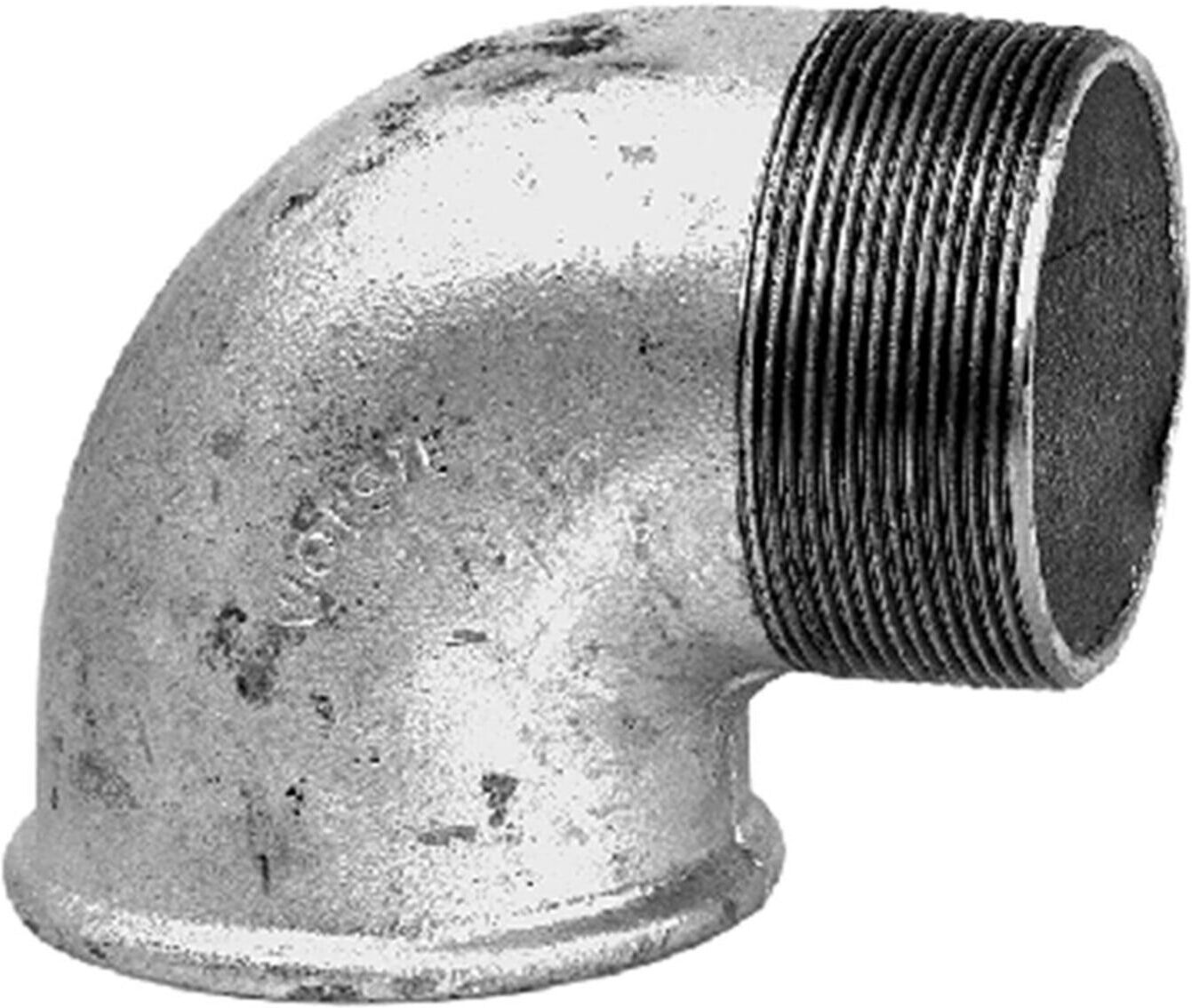 Grundfos Winkel Rp 2xR 2, 90Grad, Stahl verzinkt (96001980)