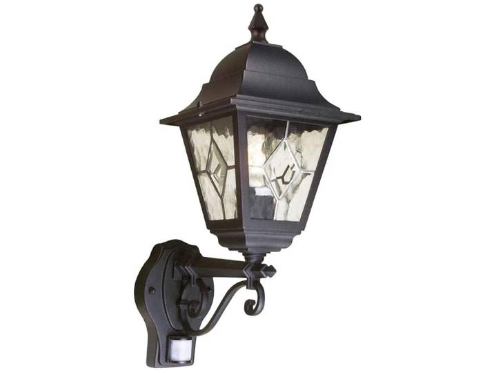 Elstead Lighting LED Wand Buitenlamp Norfolk 1X E27 Max 60W IP44 Dimbaar Black