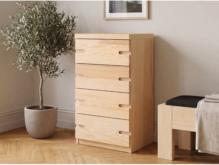 Kommode „Stefan“ 50 cm Esche Massivholz Esche