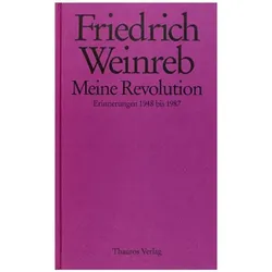 Meine Revolution, Fachbücher von Friedrich Weinreb