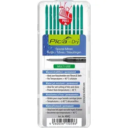 Pica Dry Wasserstrahl Ersatzminen für Tieflochmarker-Bleistift 2.8 mm grün