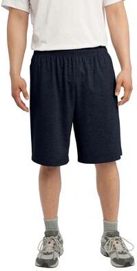 Sport-Tek ST310 Jersey Knit Short with Pockets Top in True Navy Blue size 2XL   Polyester Blend