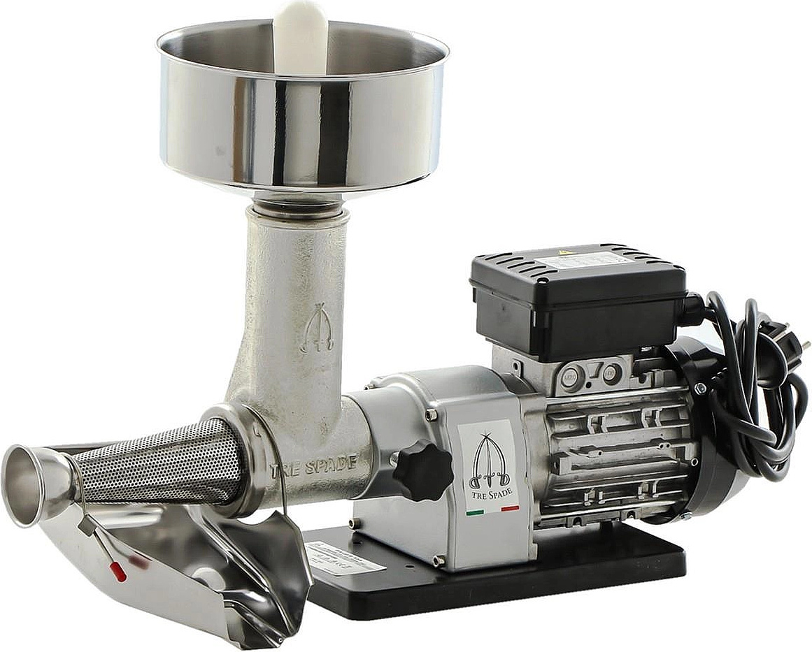 Tre Spade SpremiTO, 300 W, 220-240 V, Elektro, Schwarz, Edelstahl, Edelstahl, Edelstahl