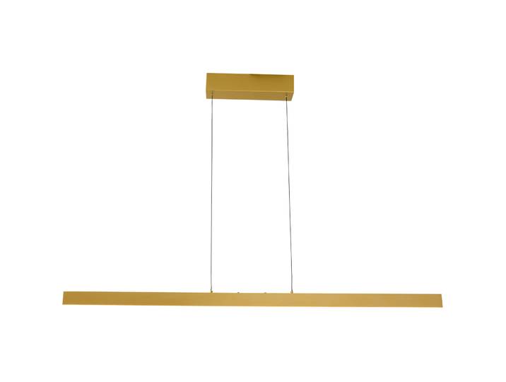 Pendellampe Darina Champagne/gold 1000 lm Dimmbar B 140 cm - LED - LED Energiesparlampen
