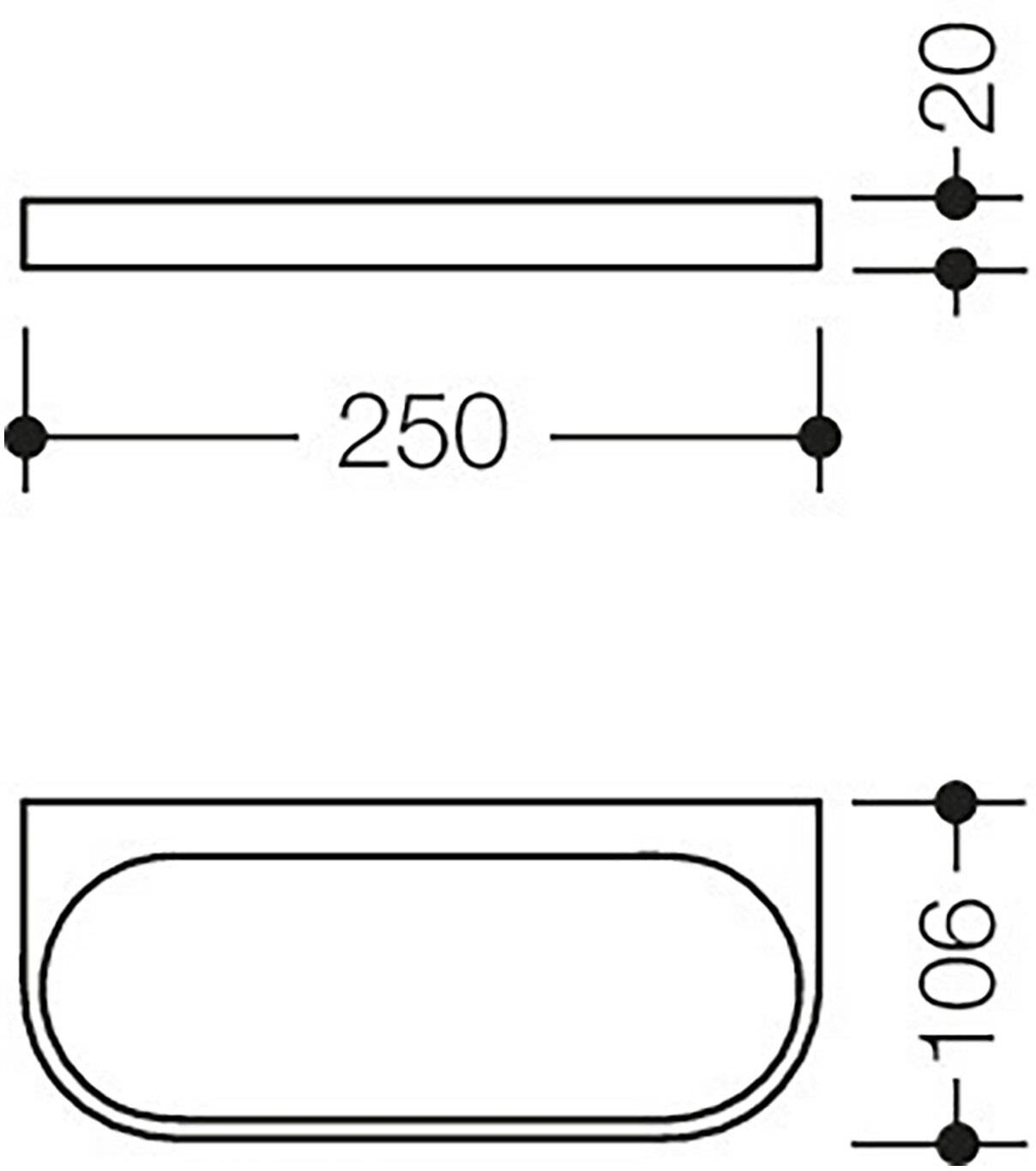 HEWI System 800 Utensilienablage