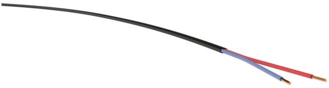 Câble basse tension 2x4,0 mm², longueur 100 m, câble basse tension ; sonepar (Niedervoltltg.2x4,0 Sp.100)