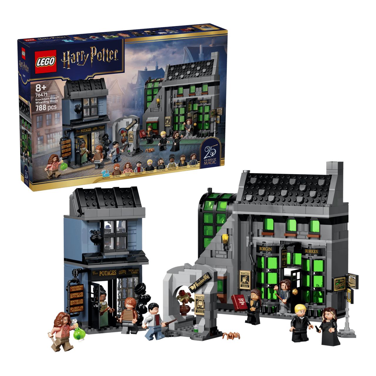 LEGO Harry Potter 76471 Zaubererläden in der Winkelgasse