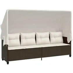 vidaXL, Gartenlounge, Marlonar (mit Vordach)