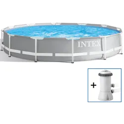 Intex Frame Pool 366 x 76 cm Komplettset | Kinderpool mit Zubehör