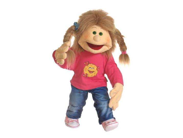 Living Puppets Handpuppe Living Puppets Handpuppe Caro W846 (Packung), Sehr gut geeignet um Geschichten zu erzählen