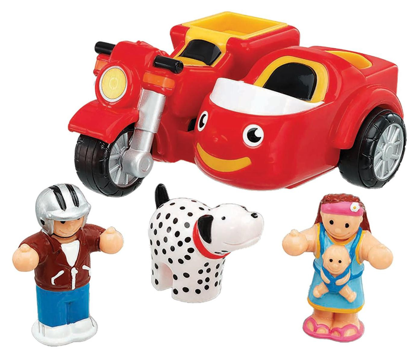 WOW Toys Motorfiets Mason met geluidseffecten