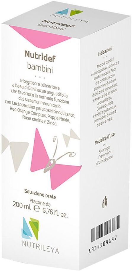 NUTRILEYA Srl NUTRIDEF BAMBINI 200ML