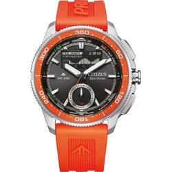 Citizen Promaster Marine JV3000-13E - schwarz,orange - 42.4mm