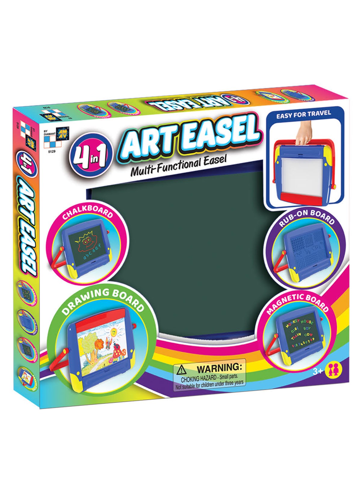 Diamant 4-i-1 Art Easel