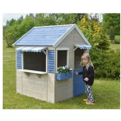 Wendi toys Spielhaus »Delfin« braun, 120x155x120 cm