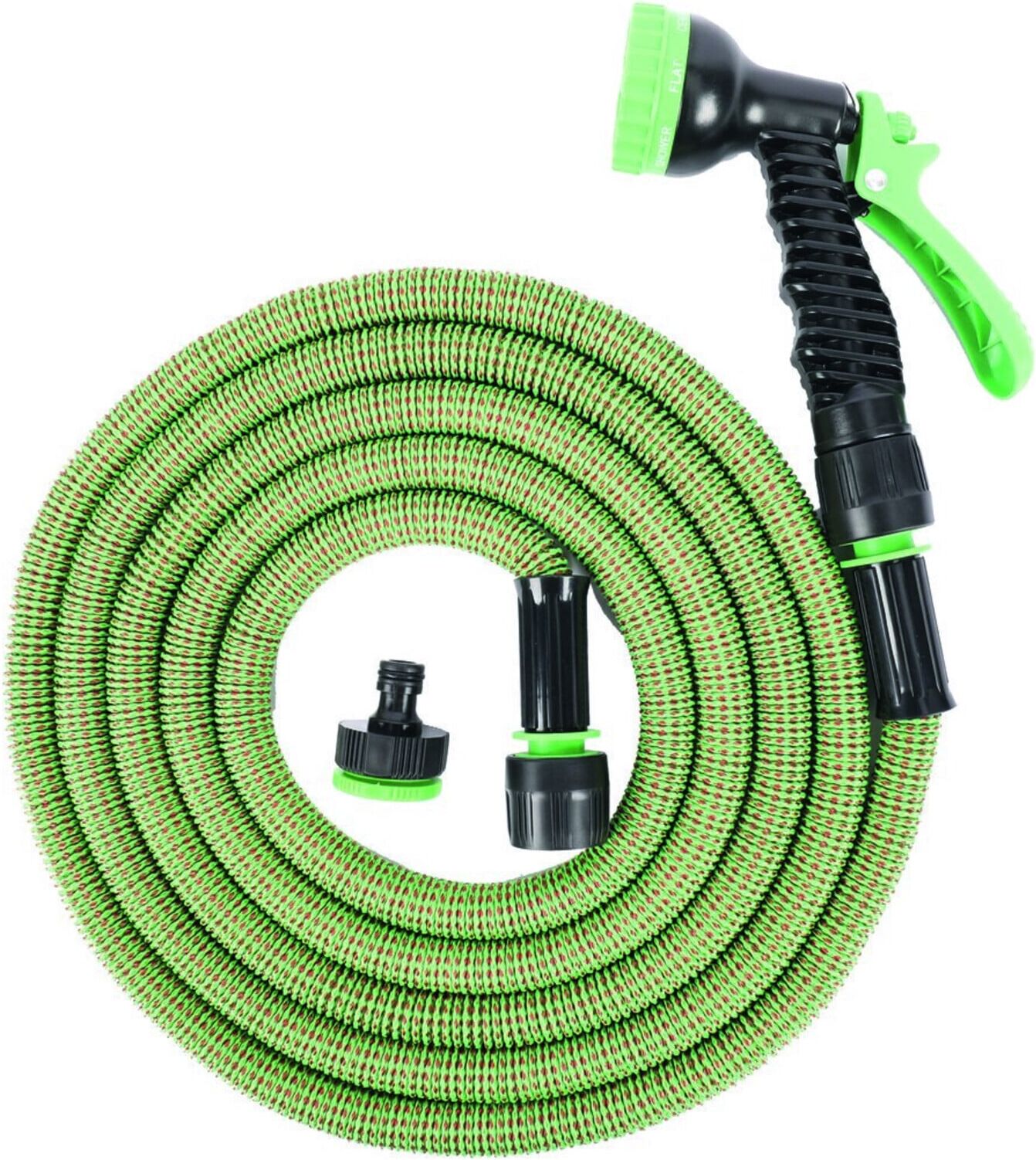 floraworld Gartenschlauch verl. bis 20m Classic Inkl. Armaturen-Set Kunststoff (020150)