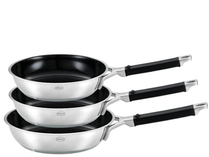 RÖSLE Silence® Pro Bratpfannen-Set Keramik ProCeraPlus 3tlg. 20, 24 & 28 cm