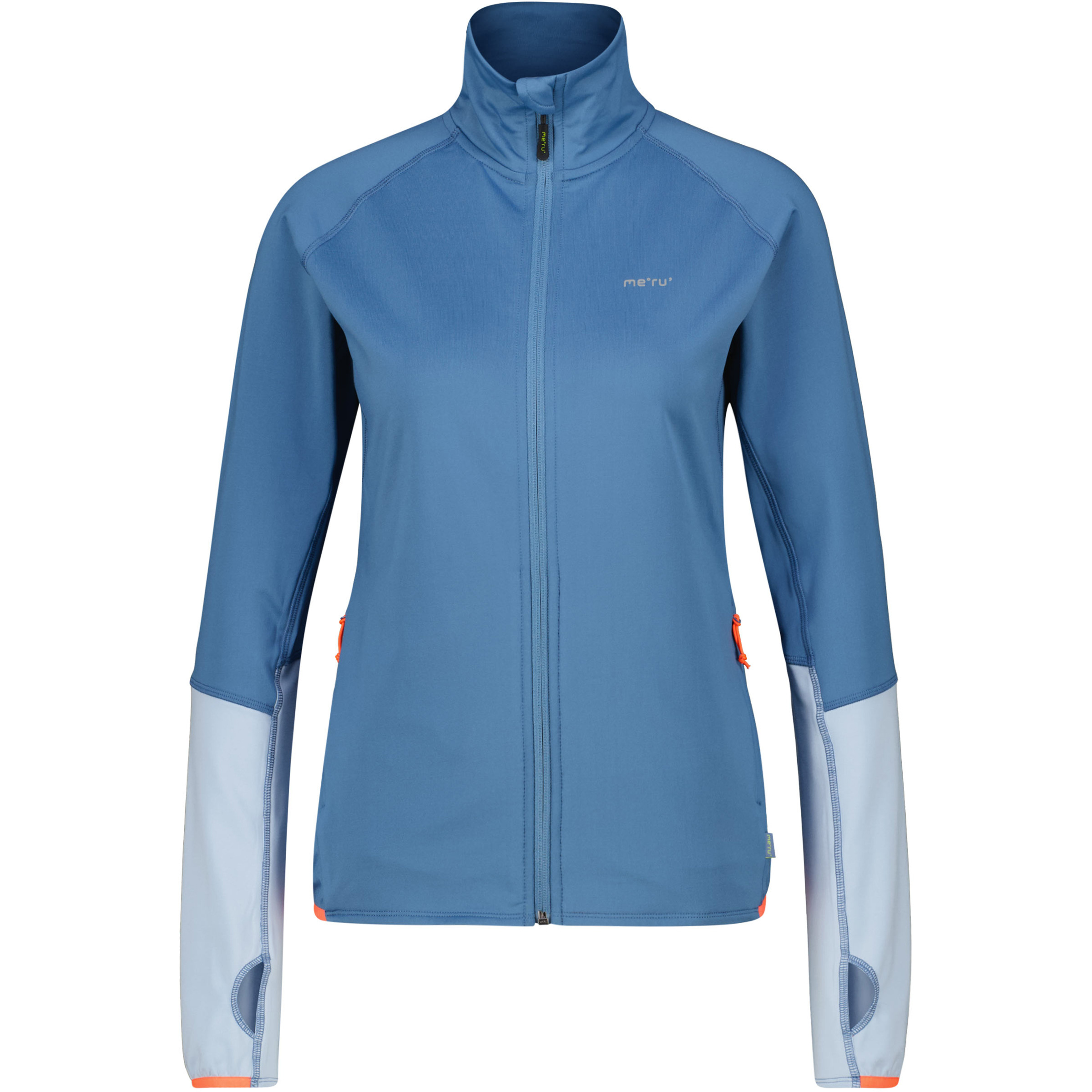 Bergzeit Basics Meru Funchal Damen Fleecejacke blau Größe 3XL Trekking Elastisch