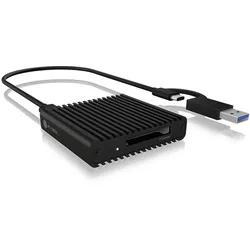 ICY BOX IB-CR404-C31 Kartenleser Schwarz