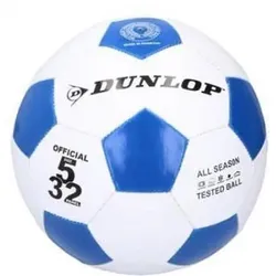 Dunlop - Fußball- Ball Größe 5 (blau)
