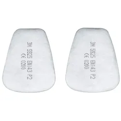3M, Atemschutzmaske, Partikeleinlegefilter-Set 10 Paar (P2 R, 20x)