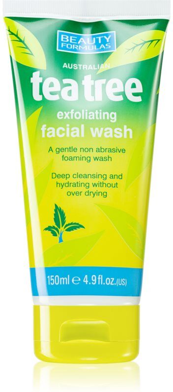 Beauty Formulas Tea Tree moisturising cleansing gel 150 ml