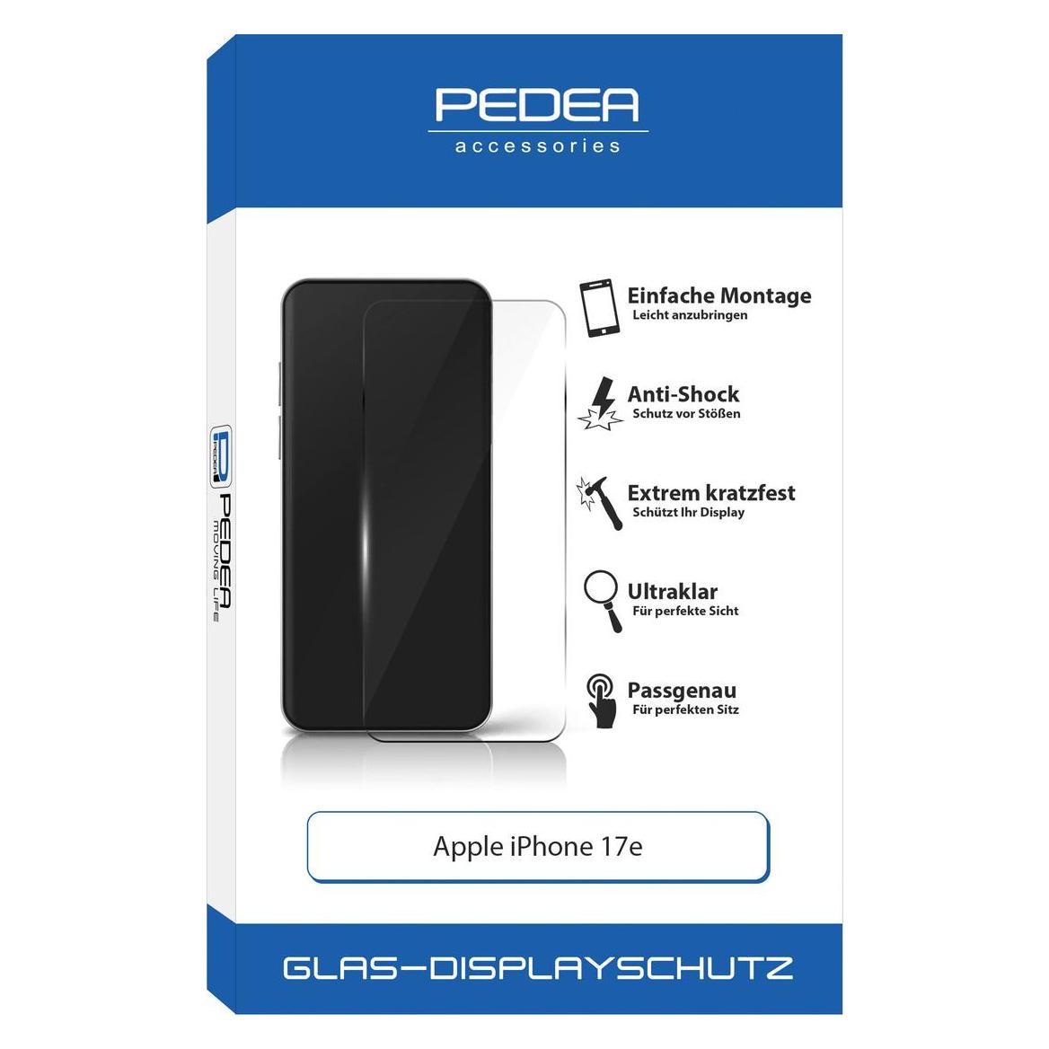 Pedea Glas Displayschutz (Apple iPhone 17e) (50170119)