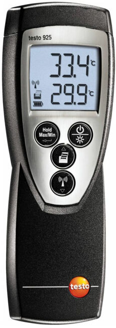 Testo Thermomètre sans sonde de mesure, Type: 925 (0560 9250)