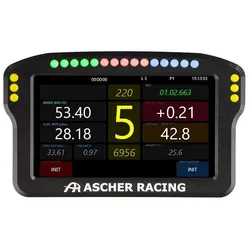 Ascher Racing Dashboard 5" (PC), Gaming Controller, Schwarz