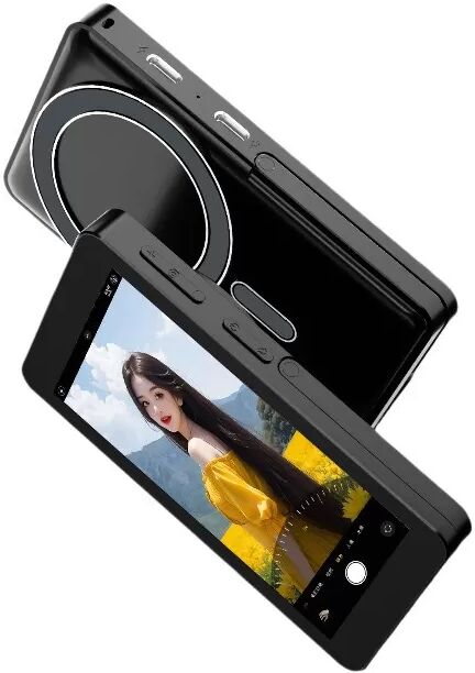 INF Touchscreen-Telefonspiegelungsgerät – Perfekt für Selfies und Live-Streaming Schwarz