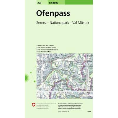 Swisstopo 1 : 50 000 Ofenpass, Sonstige von , Swisstopo, 978-3-302-00259-0