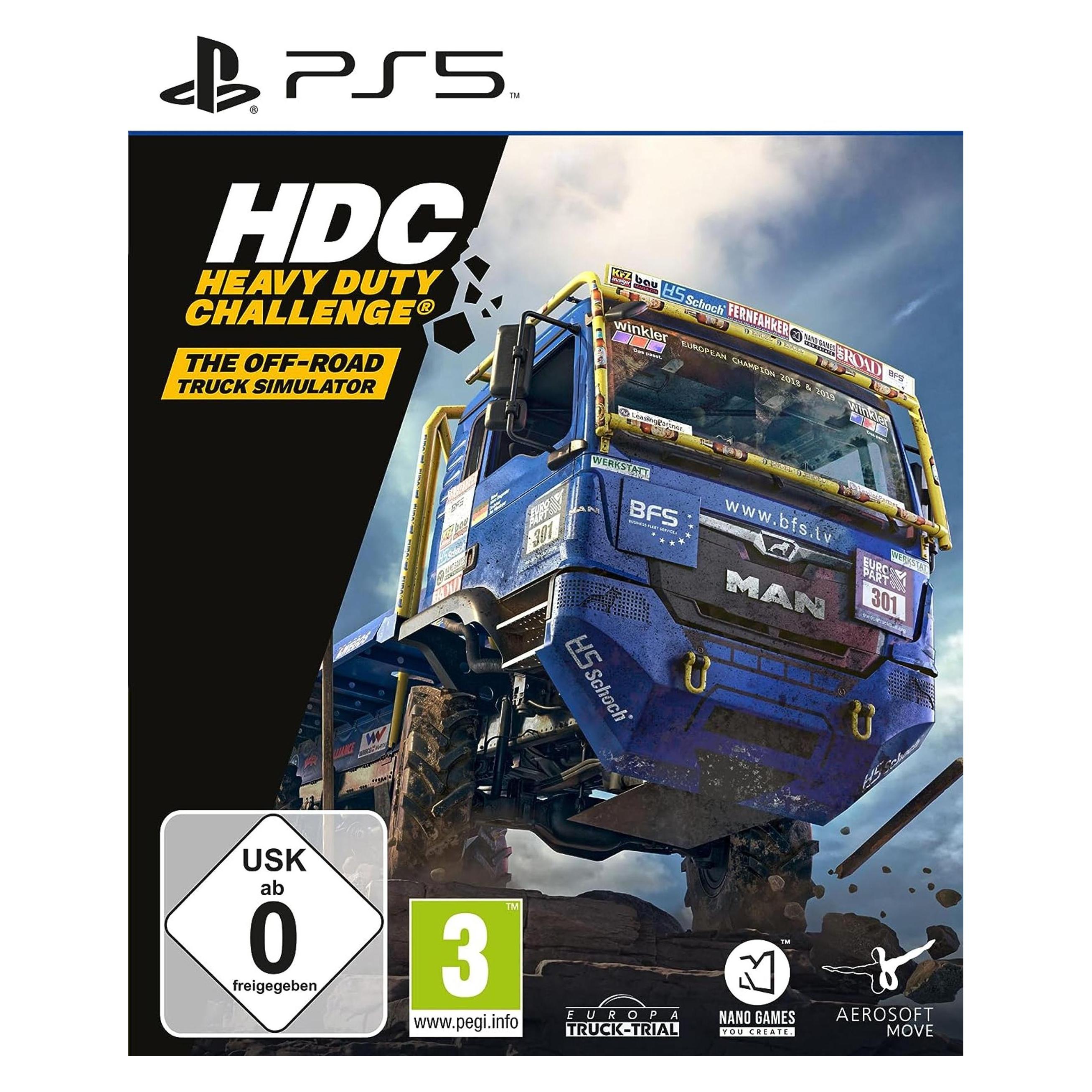 Aerosoft Off-Road Truck Simulator PS-5 Heavy Duty Challenge (PS5, DE) (16054)