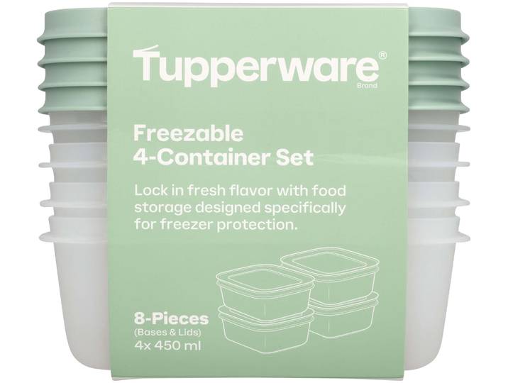 Tupperware Gefrierdosen 4x 0.45l