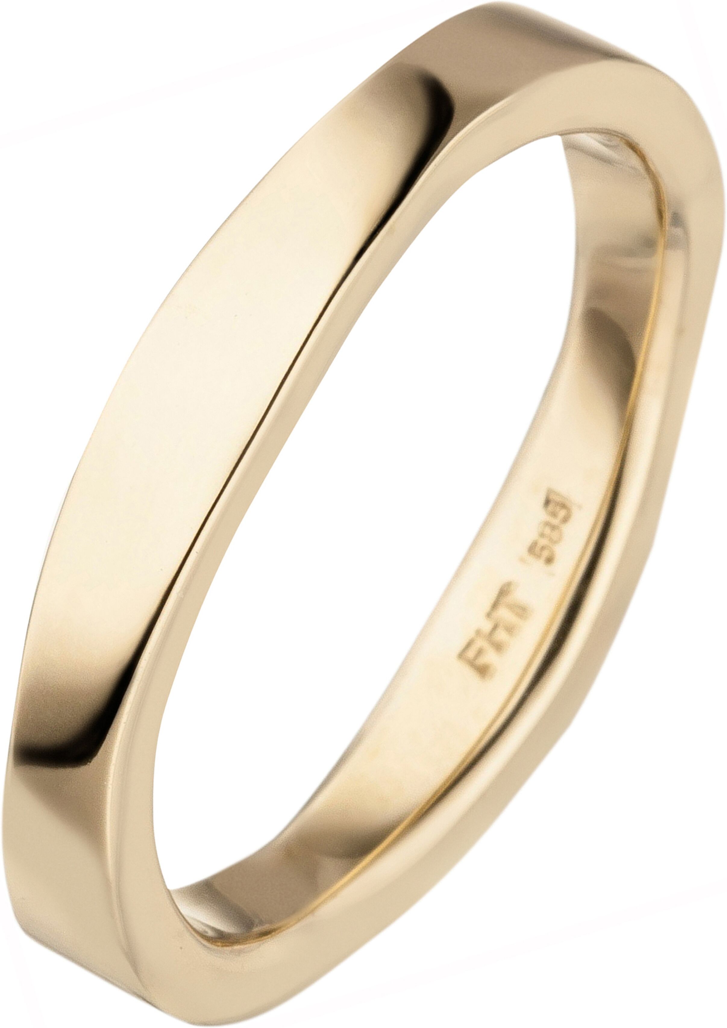 Goldring JOBO "Ring Damenring" Gr. 60, gelbgold 585, Fingerringe, Damen, 60, Gelbgold 585, Goldring, 585 Gold