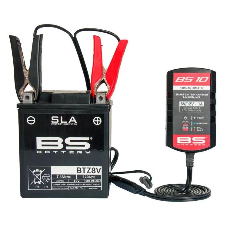 BS Battery BS-BATTERY LADEGERAET BS10,BS-CHARGE +LITHIUM 1A (1 A, 12V, 6V) (700516)