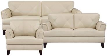 Fremont & Park Howe 3-Piece Leather Living Room Sofa Set