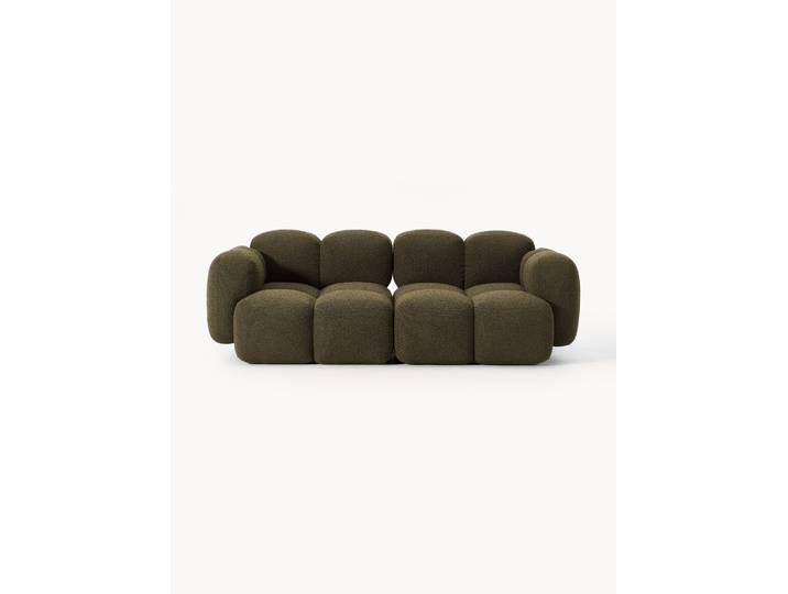 Modulares Bouclé-Sofa Tayla (2-Sitzer)