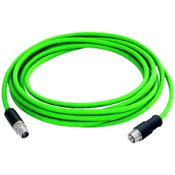 Telegärtner L82001A0000 - 2 m - Männlich/Männlich - Grün (S/FTP, CAT6a, 2 m), Netzwerkkabel