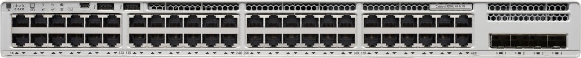 Cisco Catalyst 9200L Managed L3 Switch met 10 Gigabit Ethernet (100/1000/10000) Full-Duplex