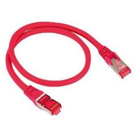Eneroid CAT.6a Patchkabel 0,5 m, rot, S/FTP PIMF, halogenfrei, GHMT zertifiziert (EN 17025) (PiMF, S/FTP, CAT6a, 0.50 m) (75711-A0.5R)