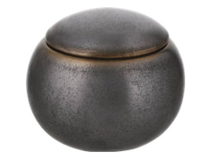 LIVARNO® Distributeur de savon / Gobelet brosse à dents / Boîte de rangement (peut, noir)