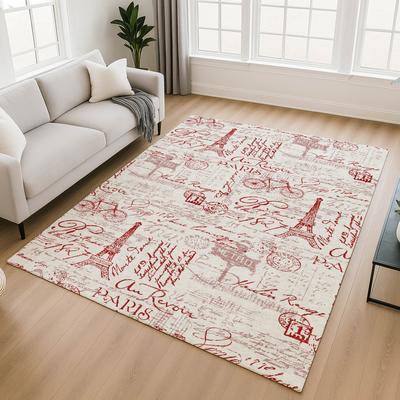 Addison Rugs Premium Washable Super Soft Modern Paris Mayfield Rug