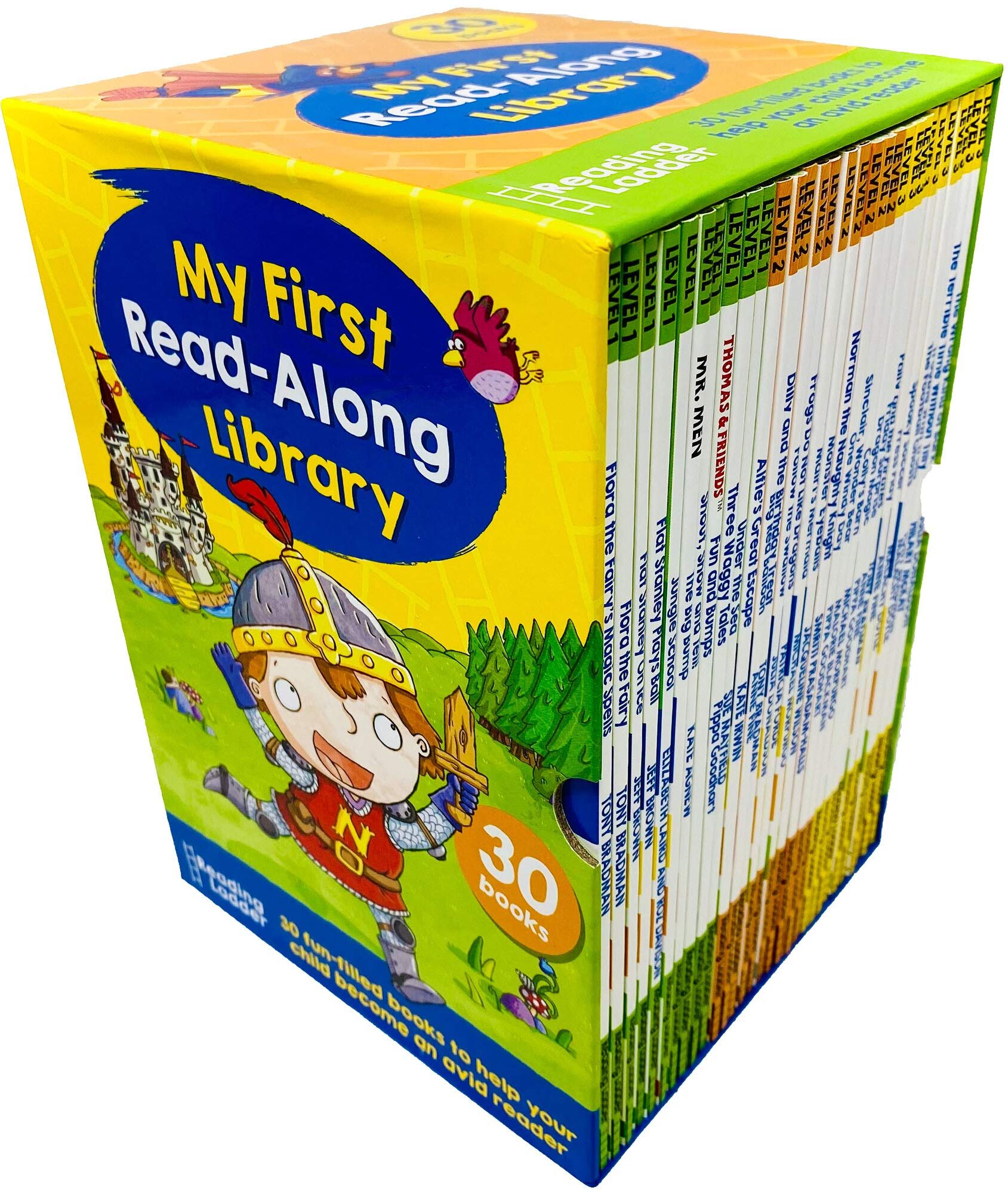 Egmont Reading Ladder My First Read-Along Library 30 Books Collection Set by Julia Donaldson, Michael Morpurgo & More - Paperback - Ages 4-8 - Levels 1-3